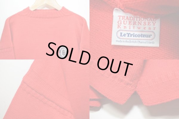 画像3: Le Tricoteur ガンジーセーター "刺繍入り" (3)