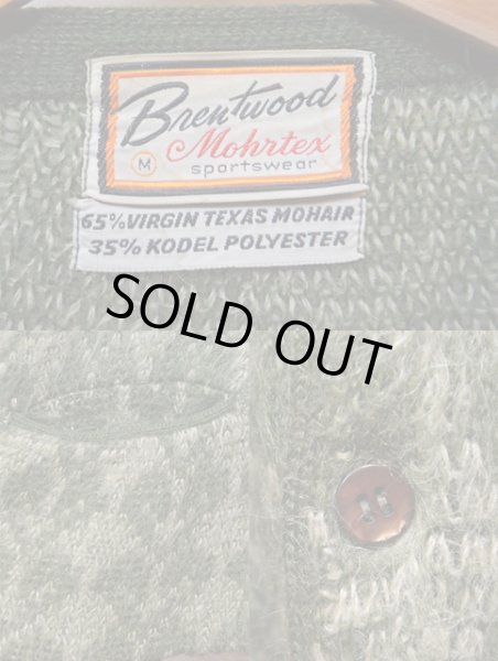 画像3: 60's Brentwood モヘアカーディガン (3)