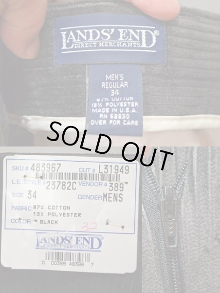 画像4: 90's LAND'S END 太畝コーデュロイ "DEADSTOCK" (4)