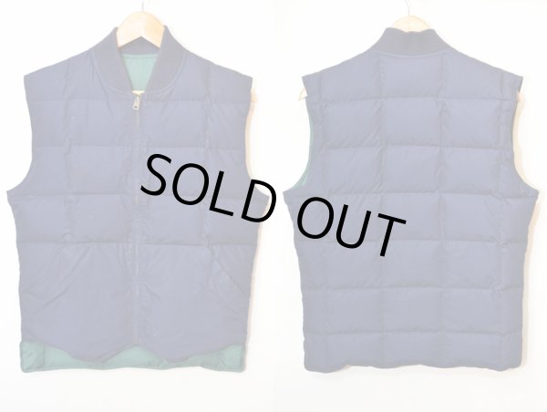 画像3: 90's Eddie Bauer リバーシブルダウンベスト (3)