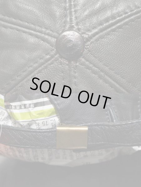 画像3: unknown フェイクレザーキャップ (3)