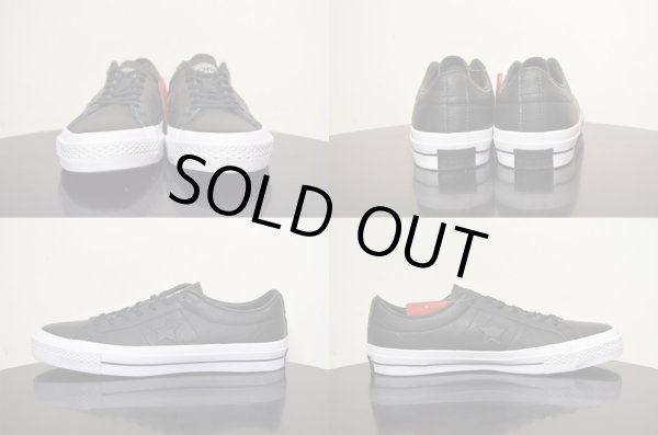 画像3: 日本未発売 CONS ONE STAR LEATHER OX "BLACK" (3)