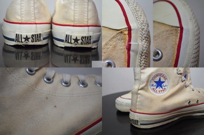 画像1: 90's Converse ALL STAR HI "US8 1/2"