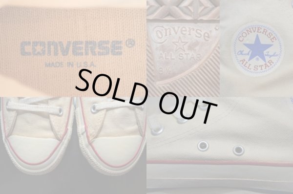 画像4: 90's Converse ALL STAR HI "US8 1/2" (4)