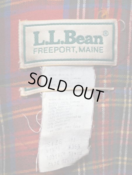 画像3: 90's L.L.Bean チンスト付きデニムスウィングトップ "USA製" (3)