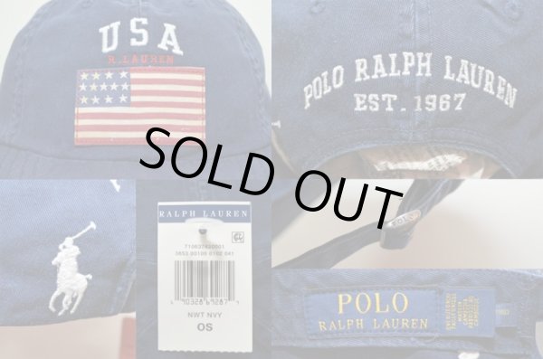 画像3: POLO RALPH LAUREN ベースボールキャップ "星条旗" (3)