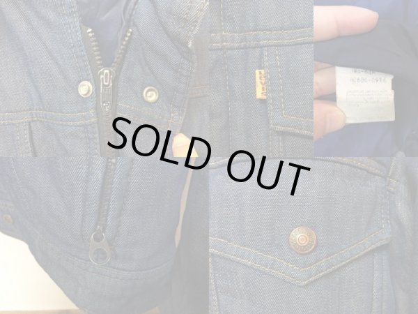 画像3: 70's SKI Levi's 中綿入り デニムジャケット (3)