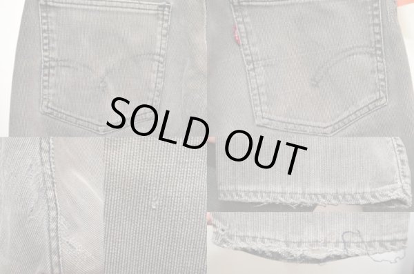 画像4: 60's Levi's 921G ピケパンツ BLACK (4)