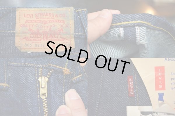 画像4: 60's Levi's 805 single "DEADSTOCK” (4)