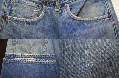 画像1: 70's Levi's 501 66 single