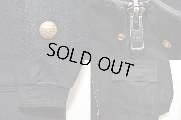 画像4: 80's L.L.Bean フード付きウールコート (4)