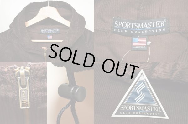 画像3: 90's SPORTS MASTER 太畝コーデュロイアノラック BROWN "DEADSTOCK" (3)