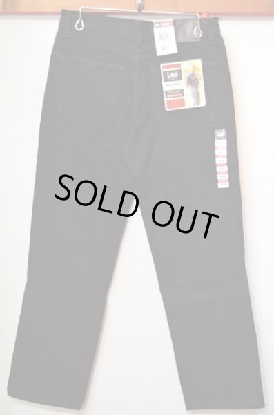 画像2: 日本未発売 Lee 5ポケットデニムパンツ "RELAXED FIT" DOUBLE BLACK (2)