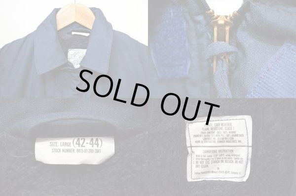 画像3: 90's US NAVY アラミドデッキジャケット "MINTコンディション" (3)