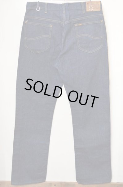 画像2: 70's Lee 200-0041 デニムパンツ “真紺” (2)