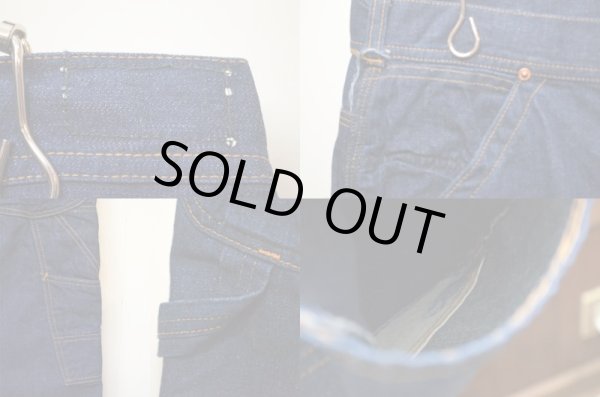 画像4: 60's Lee 191Z デニムペインターパンツ “真紺” (4)