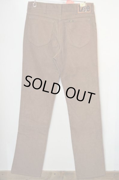 画像2: 80's Lee 200-2822 コーデュロイパンツ “モカブラウン” (2)