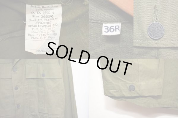 画像4: 40's US ARMY M-43 HBTジャケット 13STAR ?DEADSTOCK” (4)