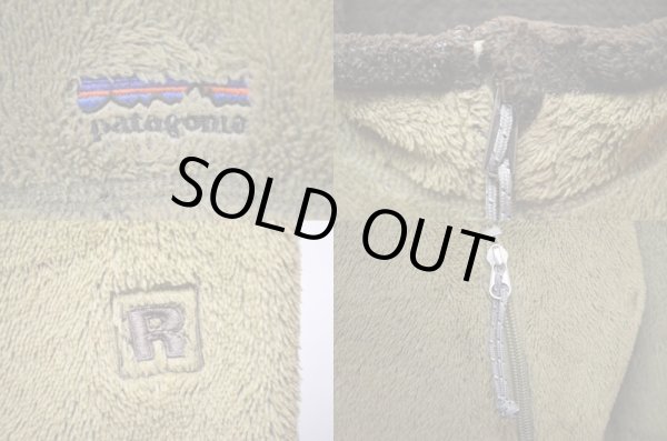 画像4: 01's Patagonia R4 フリースジャケット “フィールドグリーン” (4)