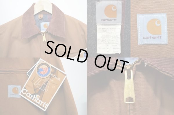 画像3: 90's Carhartt フード付き デトロイトジャケット “DEADSTOCK” (3)