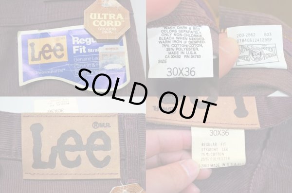 画像4: 80's Lee 200-2862 コーデュロイパンツ "DEADSTOCK" (4)