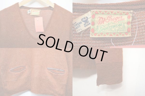 画像3: 50's McGREGOR モヘアニット "ポケット付き" (3)