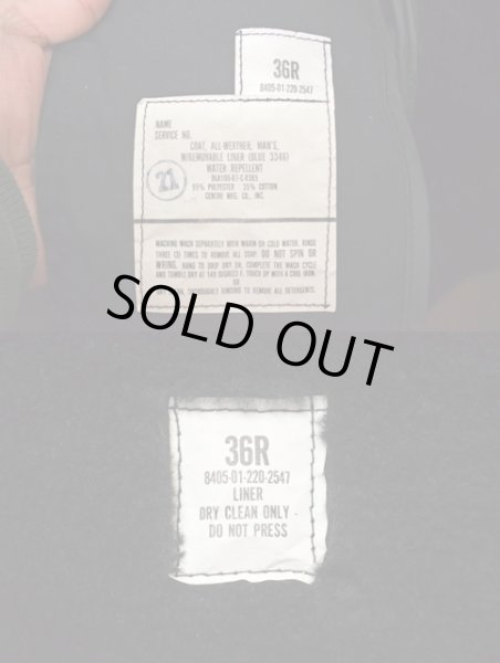 画像3: 80's US NAVY オールウェザーコート (3)