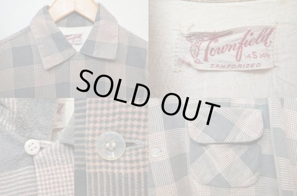 画像3: 50's Town field プリントネル  "グレピン" (3)