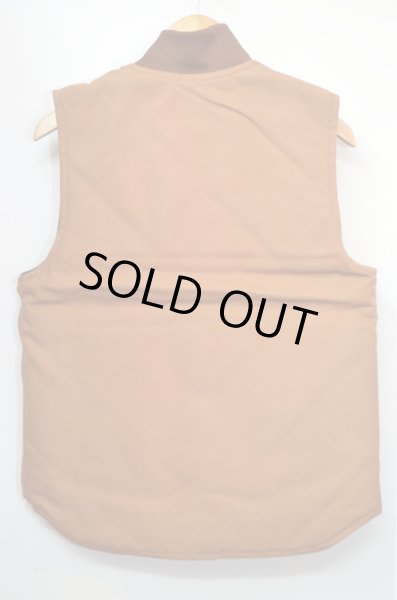 画像2: Carhartt ダックベスト “BROWN” (2)