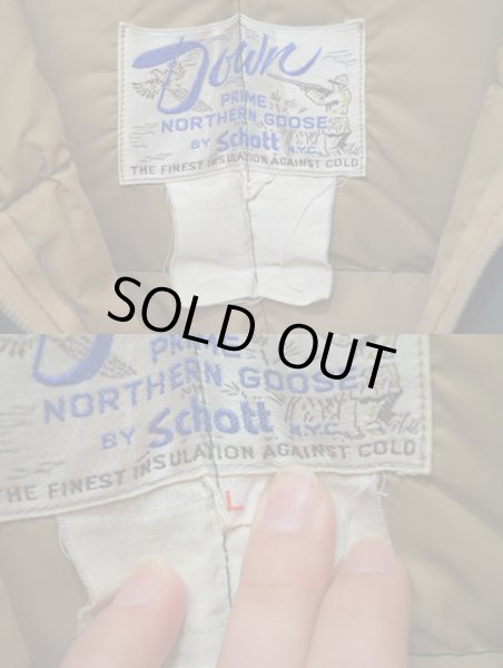 画像3: 70's Schott プルオーバーダウンベスト (3)