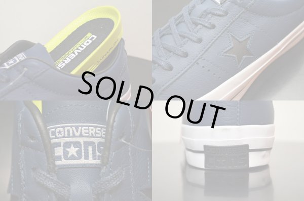 画像4: 日本未発売 CONS ONE STAR LEATHER OX "NAVY" (4)