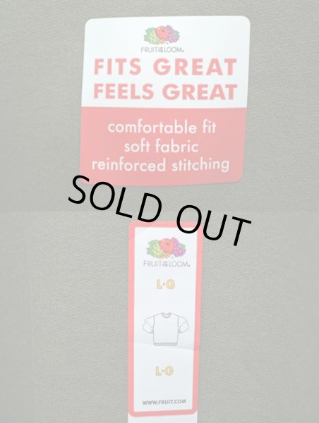 画像3: 日本未発売 Fruit of the loom スウェット "OLIVE" (3)