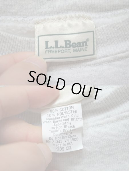 画像3: 90's L.L.BEAN スウェットシャツ “カタディンロゴ” (3)