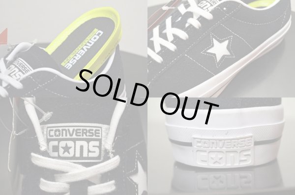 画像4: 日本未発売 CONS ONE STAR PRO “BLACK” (4)