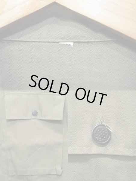 画像3: 40's US ARMY M-43 HBTジャケット 13STAR "DEADSTOCK" (3)