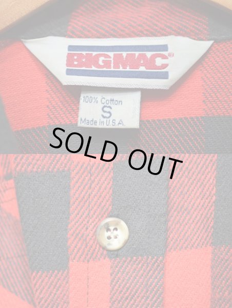 画像3: 80's BIGMAC ネルシャツ "Sサイズ" (3)