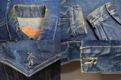 画像1: 60's Levi's 557xx デニムジャケット "ギャラ入り"