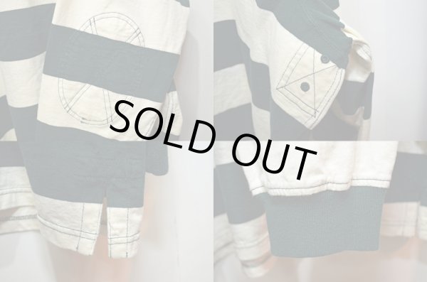 画像4: Polo Ralph Lauren ボーダー柄 ラガーパーカー (4)