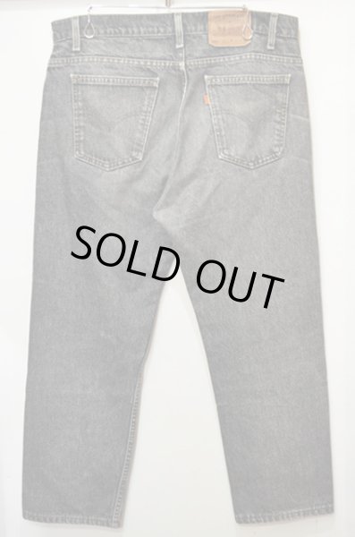 80-90's Levi's 505 ブラックデニムパンツ - used&vintage box