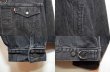 画像4: 90's Levi's 70507-4159 ブラックデニムジャケット (4)