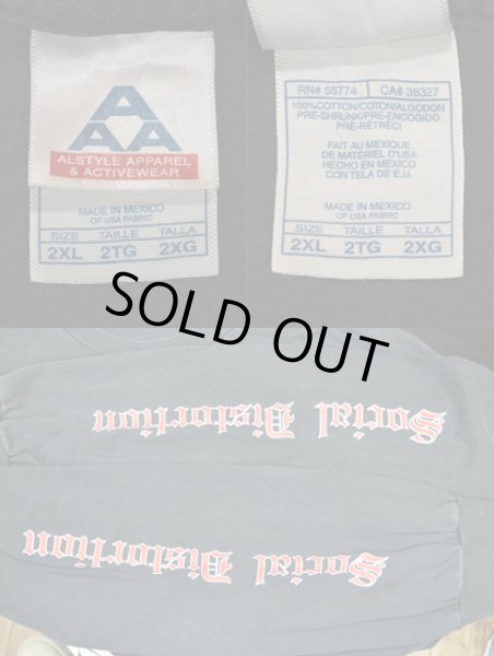 画像3: 90's Social Distortion L/S Tシャツ “袖プリント” (3)