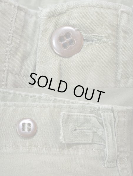 画像3: 50's US.ARMY コットンサテンベイカーパンツ “初期型” (3)