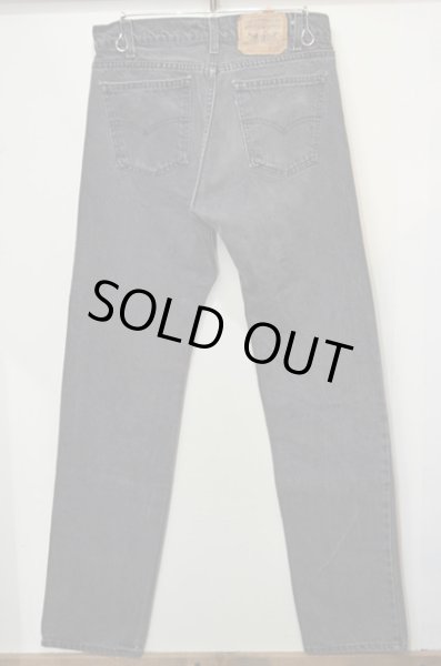 画像2: 90's Levi's 505 ブラックデニムパンツ “USA製” (2)