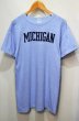 画像1: 80's Champion 88/12 Tシャツ “青杢・MICHIGAN” (1)