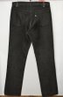画像2: 80's Levi's 519-1557 コーデュロイパンツ “チャコールグレー” (2)