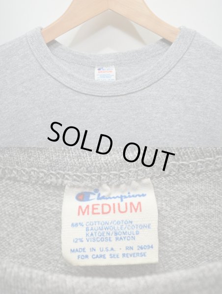 画像3: 80's Champion 88/12 Tシャツ “無地” (3)
