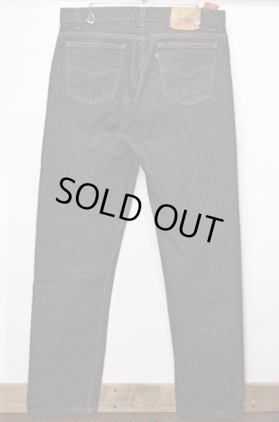 画像2: 90's Levi's 505 ブラックデニムパンツ "USA製" (2)