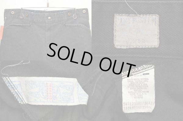 画像3: 60's CAN'T BUST'EM フリスコジーンズ “BLACK” (3)