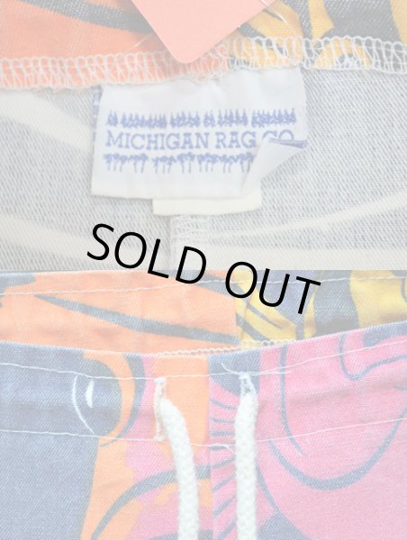 画像3: 90's MICHIGAN RAG 総柄ショーツ “USA製” (3)
