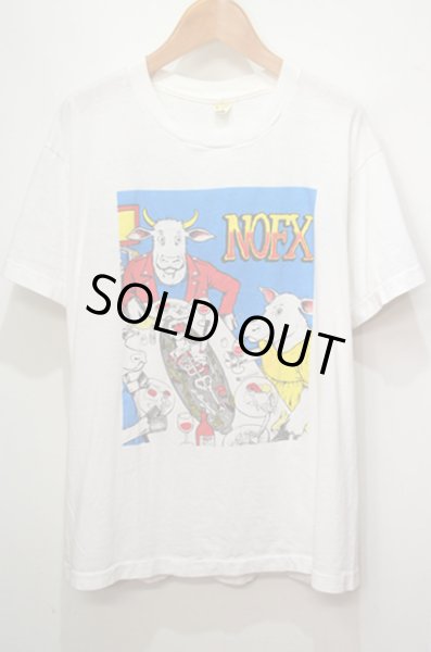 画像1: 90's NOFX Tシャツ "RIBBED TOUR '91" (1)